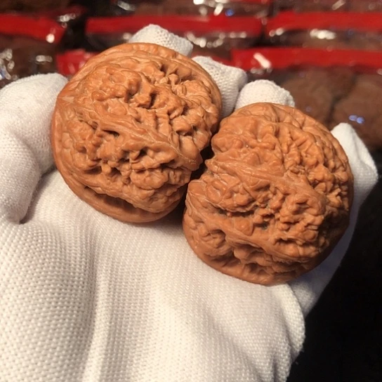 文玩核桃把件大粗筋45