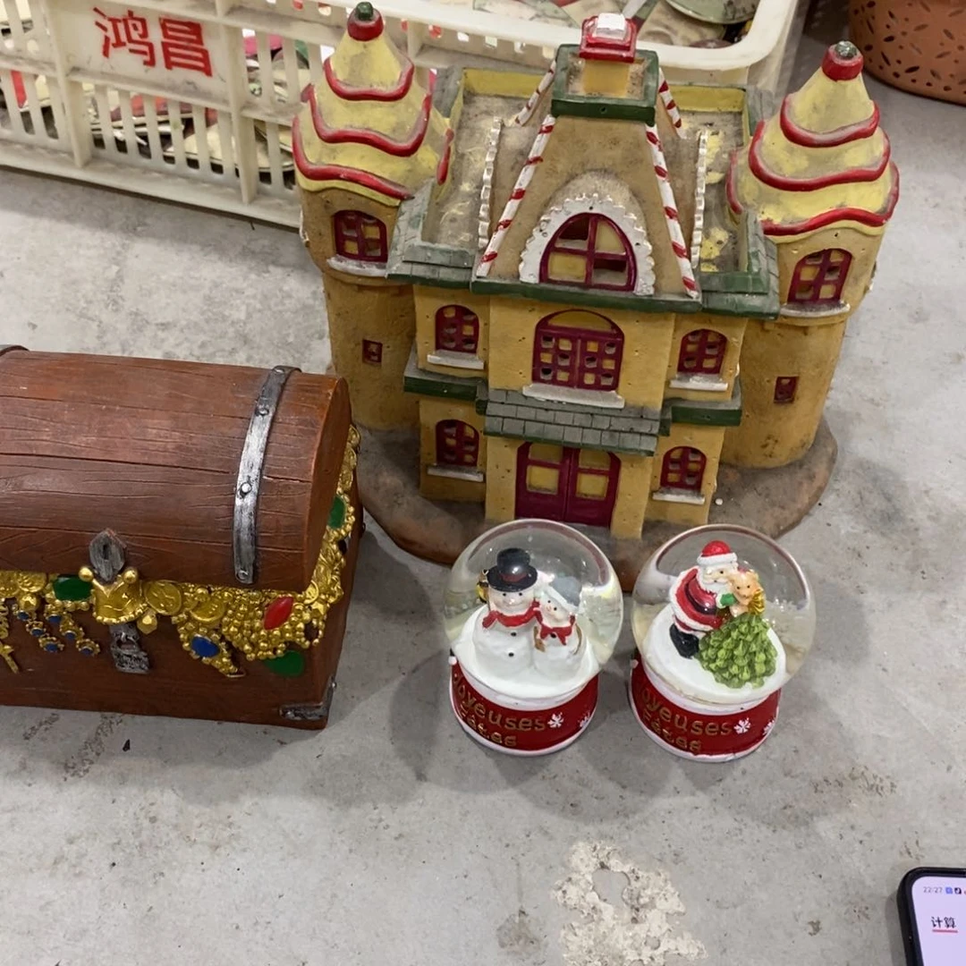瓷片果**妈工艺品默认微瑕不售后