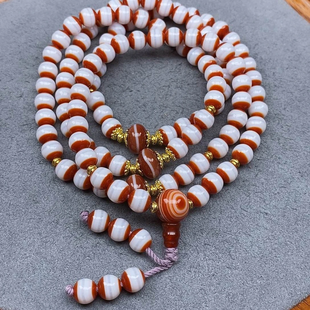 玛瑙/玉髓未镶嵌手链