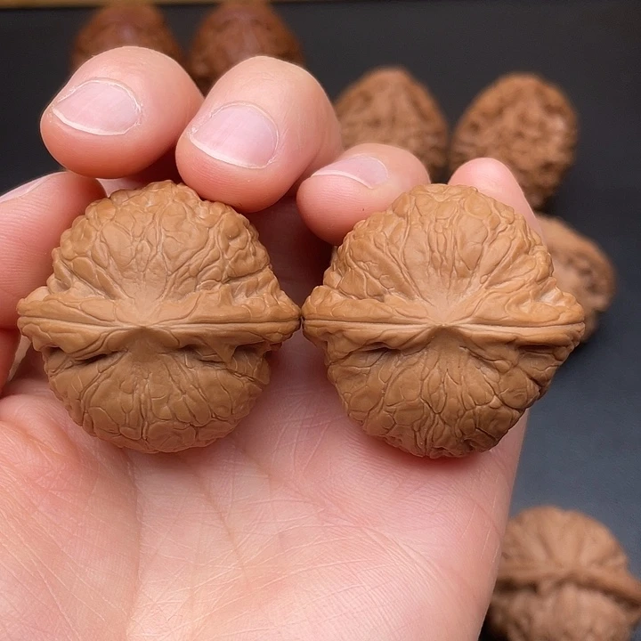 文玩核桃把件乾隆磨38尺