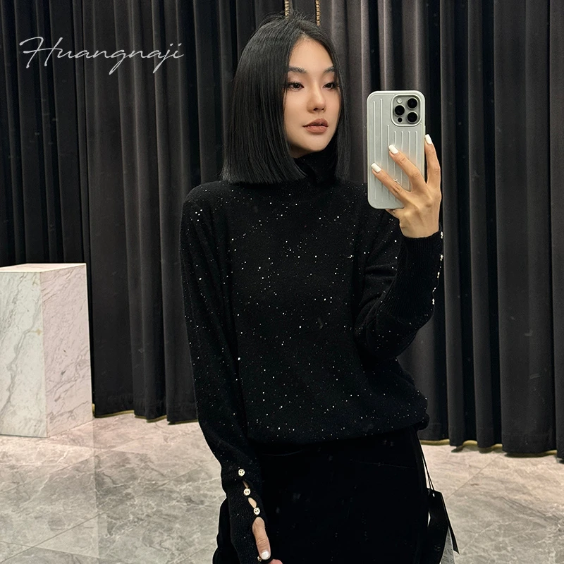 SARA【妙妙精选】小翻领秋冬时尚气质百搭长袖上衣9187