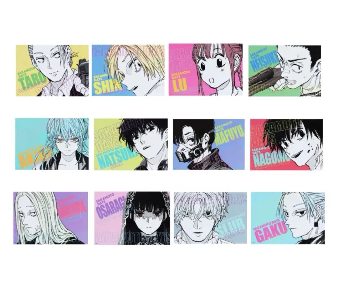 【现货】坂本日常 2025js原画艺术卡（未成年禁止下单）