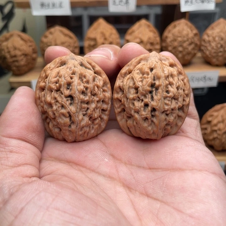 把件文玩核桃莲花