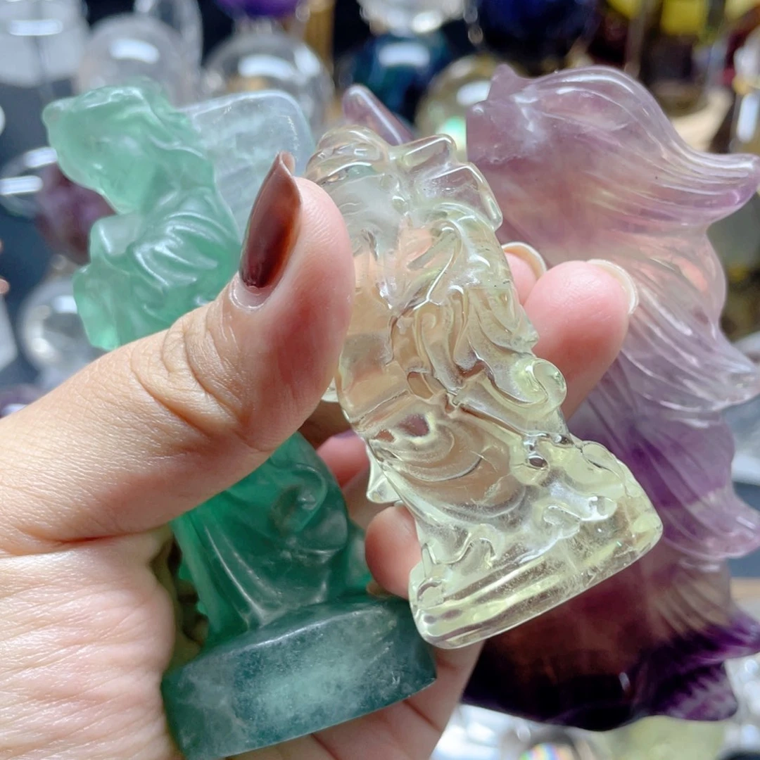 紫水爱心未镶嵌水晶张*丁