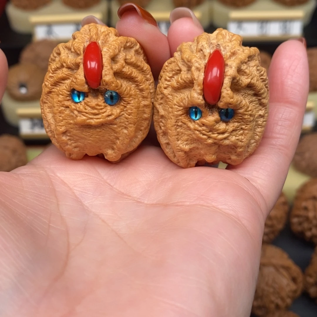 吊坠文玩核桃鬼脸