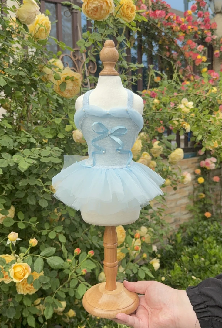 夏天超清凉猫猫狗狗通用连身纱裙清爽透气超可爱