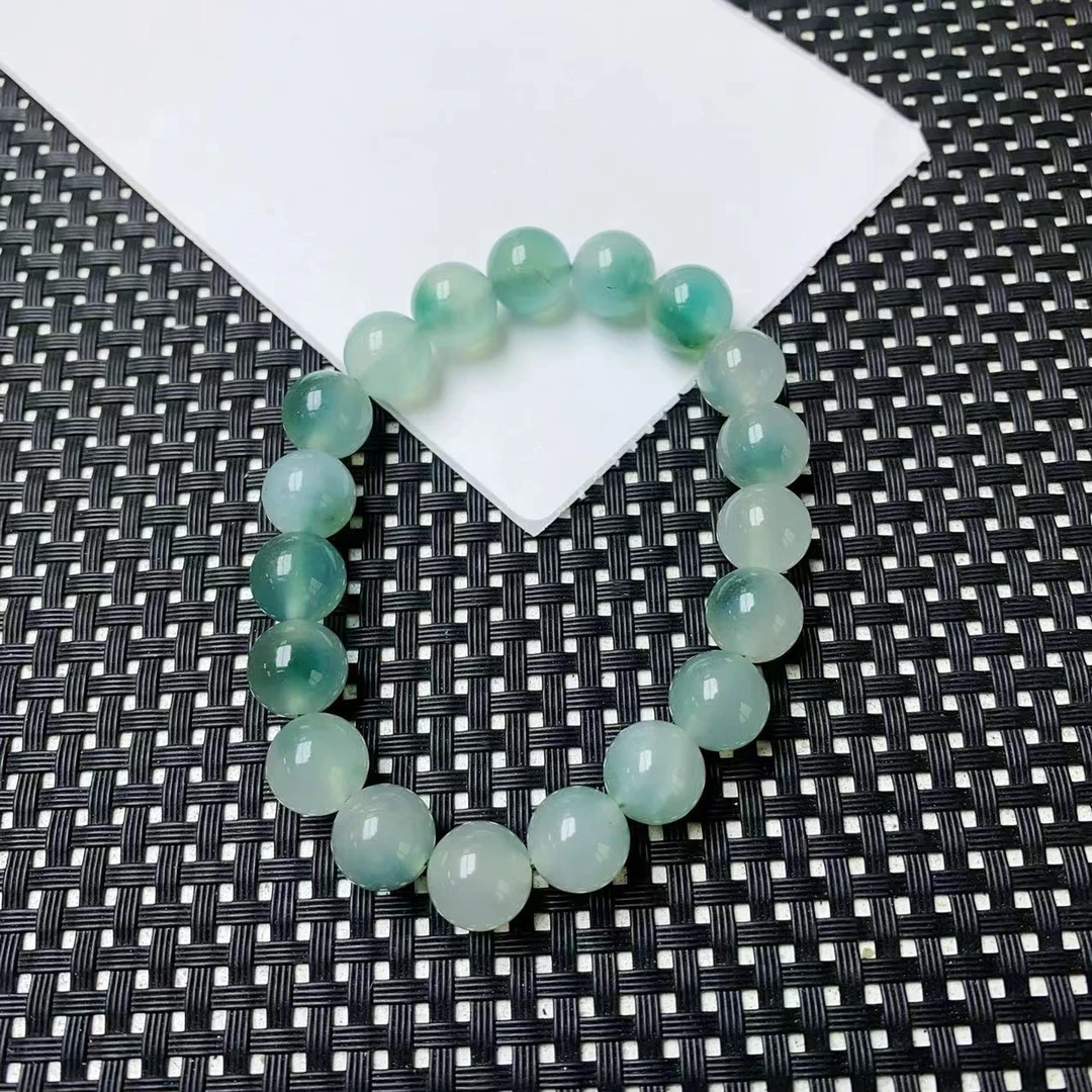 [小石]A1459蓝飘花手链10M