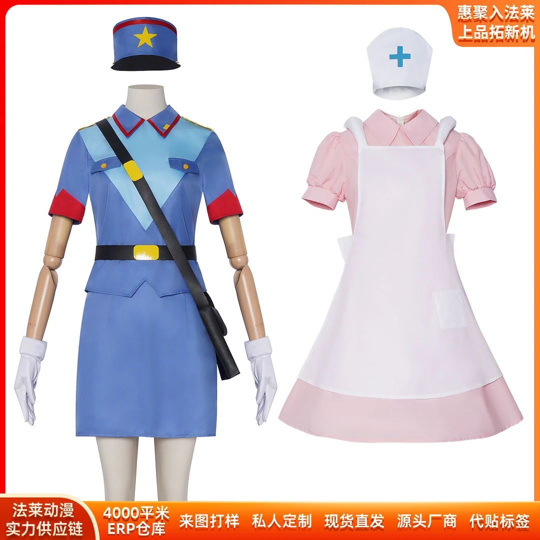 宝可梦cos服万圣节女警君莎小姐cosplay角色扮演二次元舞台服