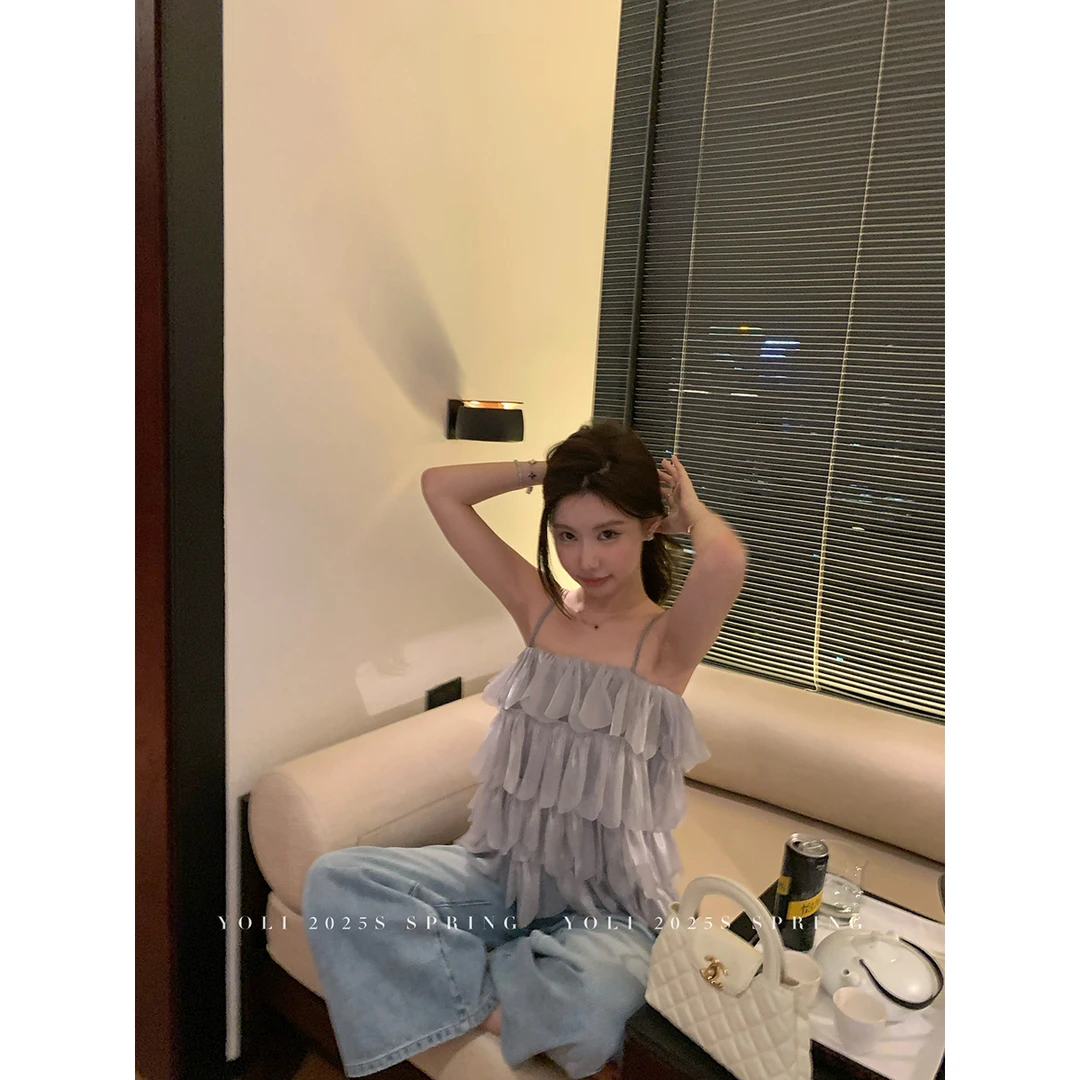 YOLI 张宥利"星空缀梦"蛋糕背心吊带