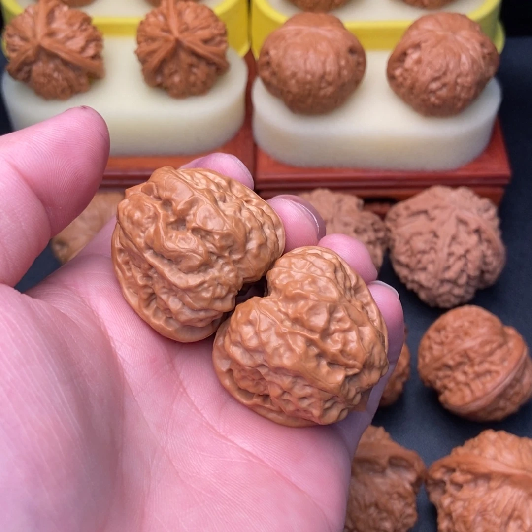 柒***贰文玩核桃把件青蛙38