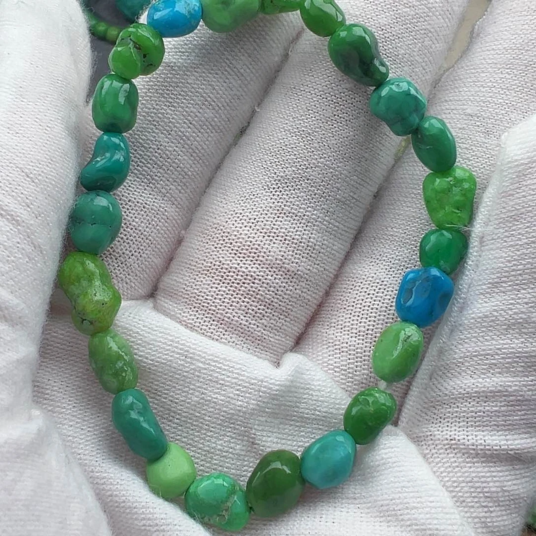 绿松石菜籽黄绿松石Z未镶嵌