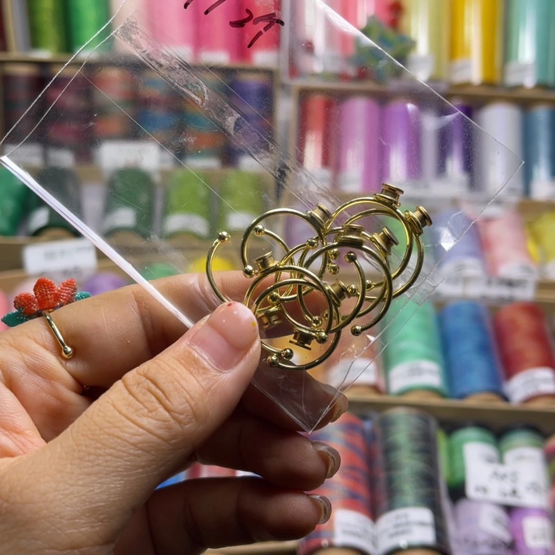 腈纶戒托2个.....