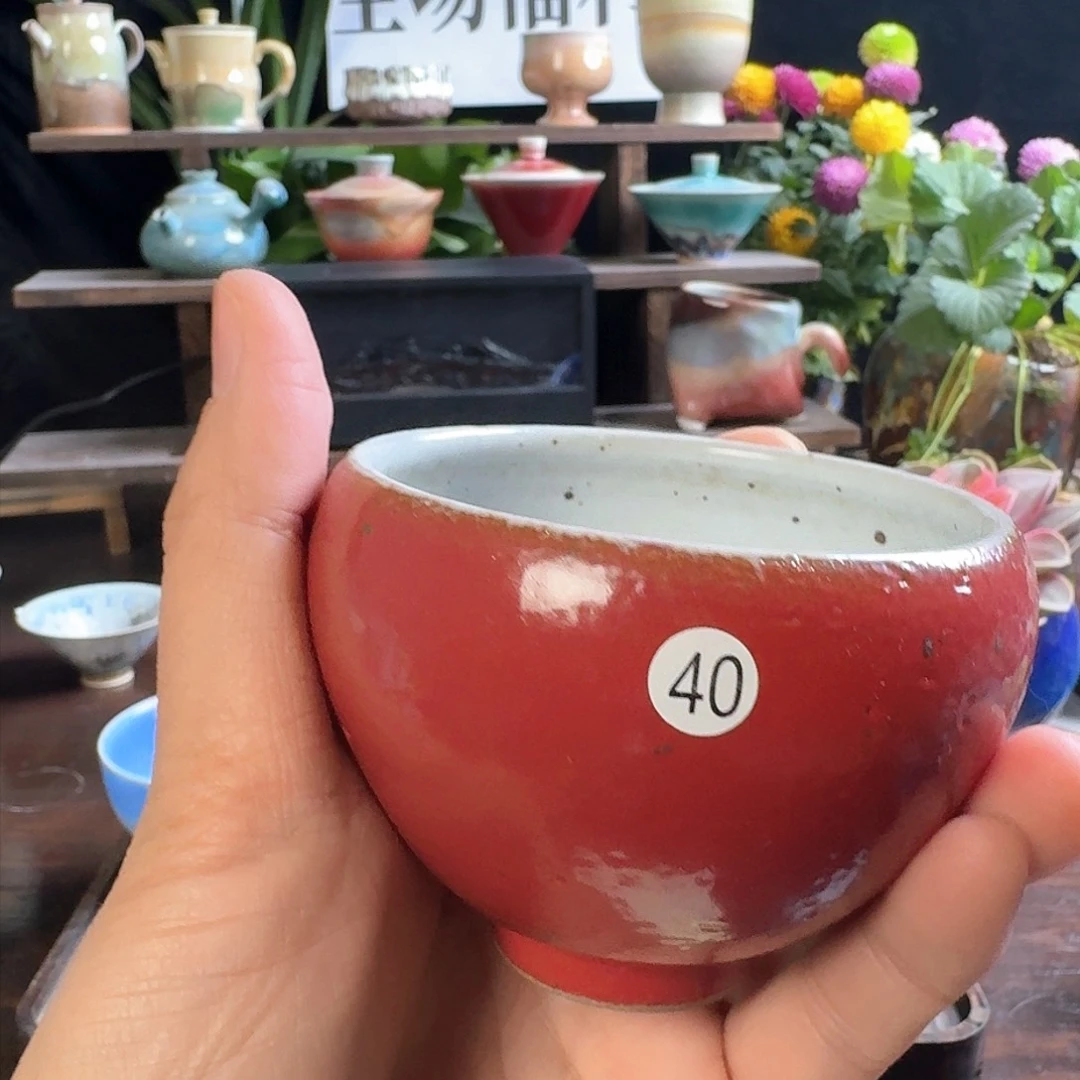 手工陶瓷主人杯微瑕