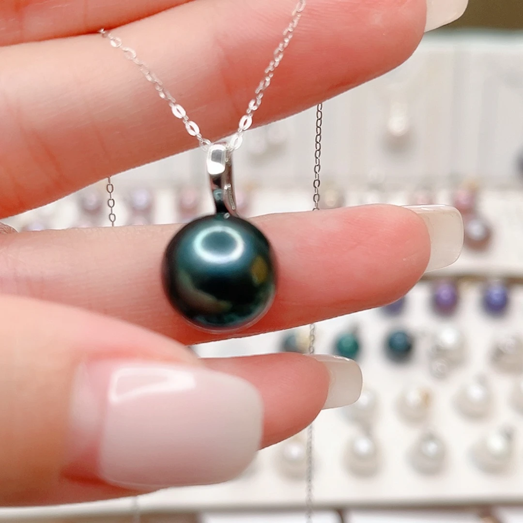 淡水珍珠吊坠(赠链)合金