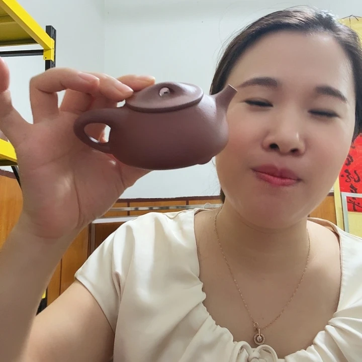紫砂茶壶原矿半手工紫泥景州150cc