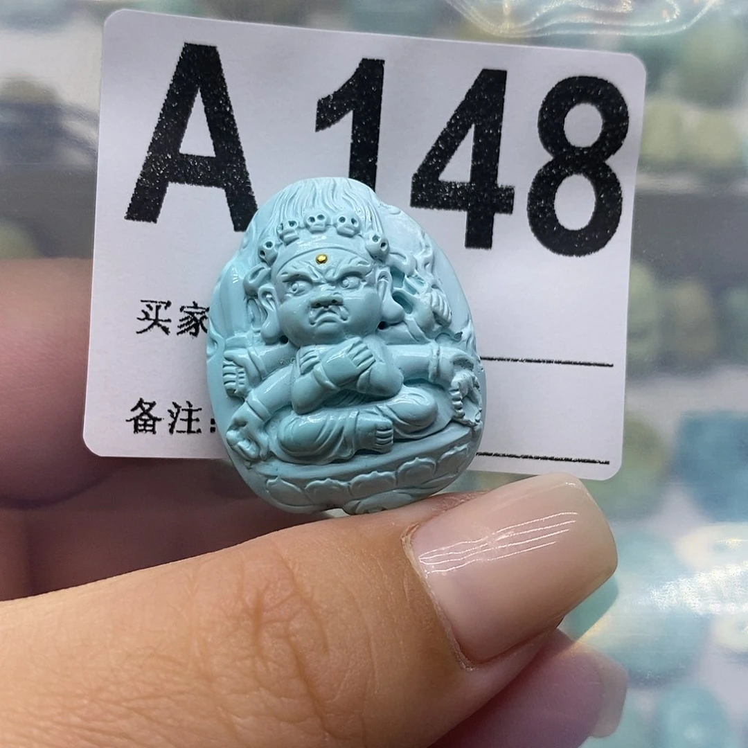 绿松石未镶嵌绿松石配饰定制哞*～