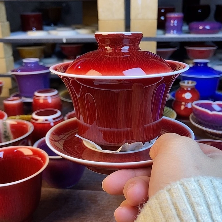 陶瓷景德镇名陶坊原矿郎红