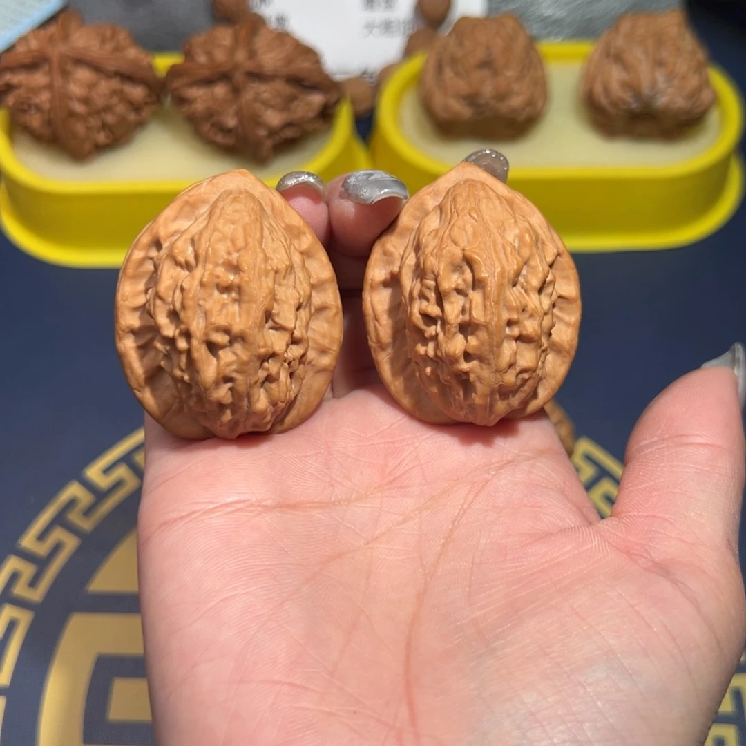 文玩核桃把件大红袍37