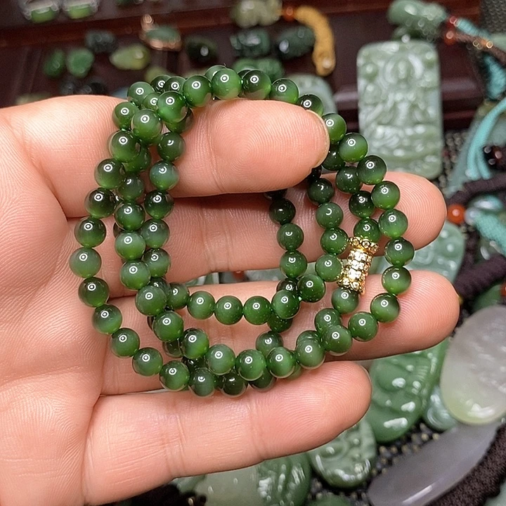 琴***琴和田玉(糖玉)未镶嵌车挂