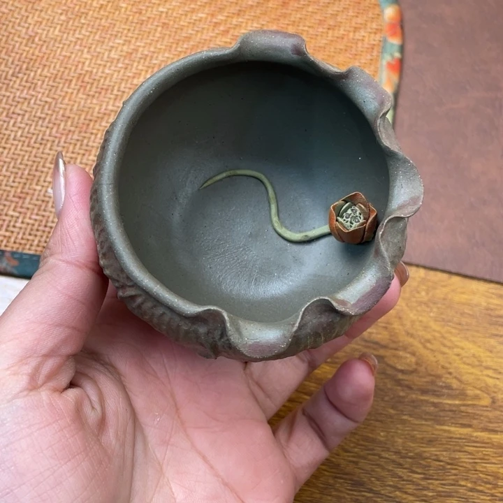 紫砂茶杯原矿紫砂主人杯