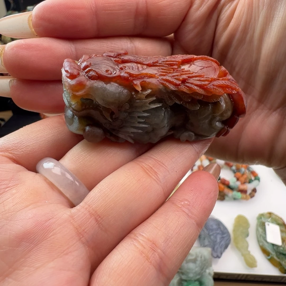 未镶嵌挂件翡翠天然缅甸