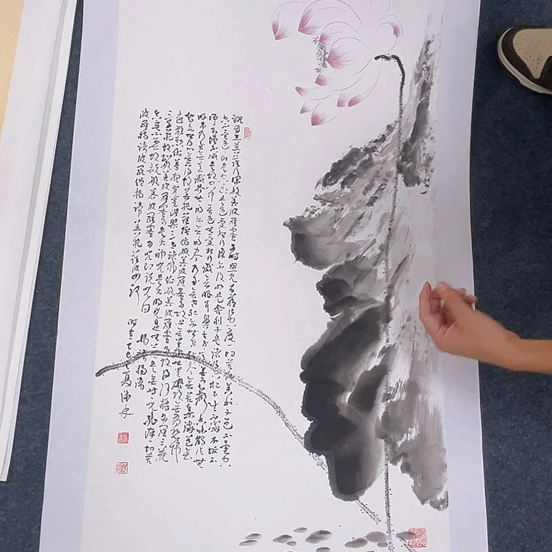 国画宣纸国画纯手绘作品