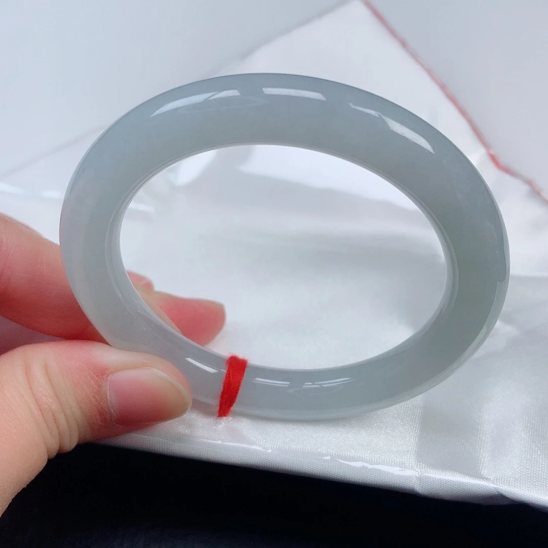 未镶嵌手镯翡翠53圆条