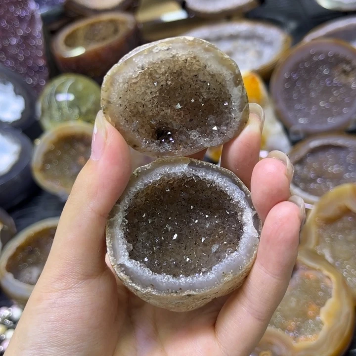未镶嵌发饰水晶白晶盆
