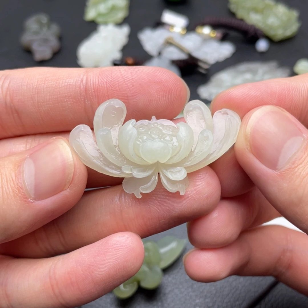 【闪购商品】和田玉颈饰未镶嵌家***@定制