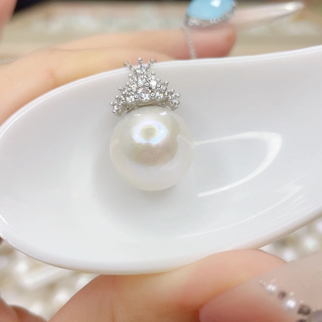 淡水珍珠合金吊坠(赠链)