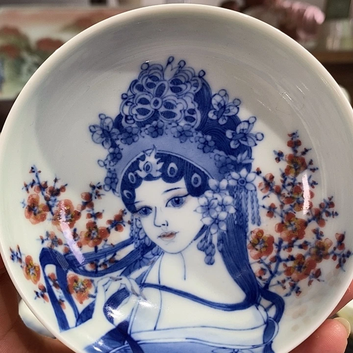 杯景德镇手工手绘陶瓷,高亮兴老师作品
