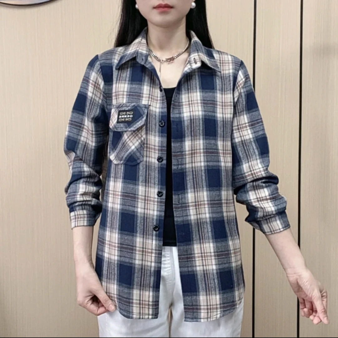 新款2025衬衫外套百搭薄款