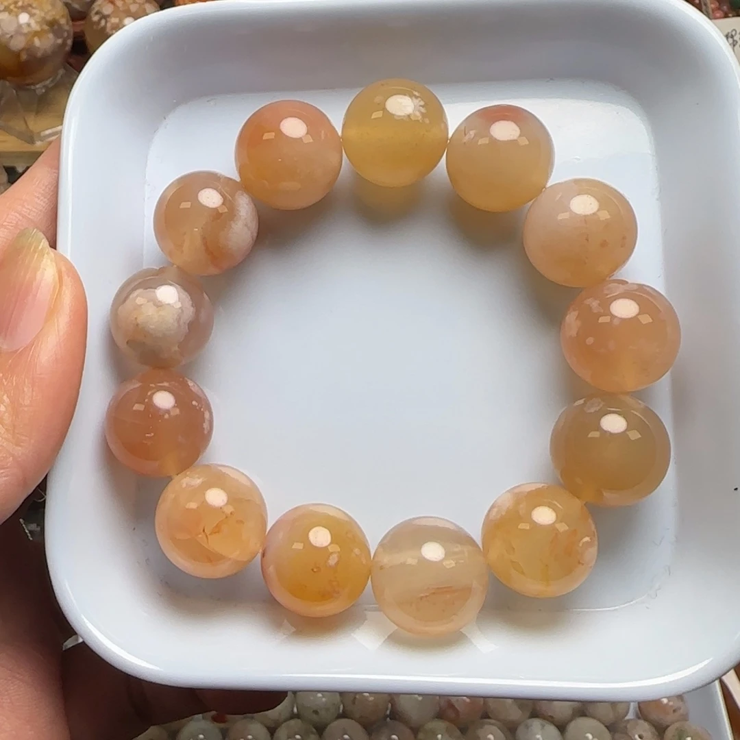 未镶嵌玛瑙/玉髓珠宝半成品