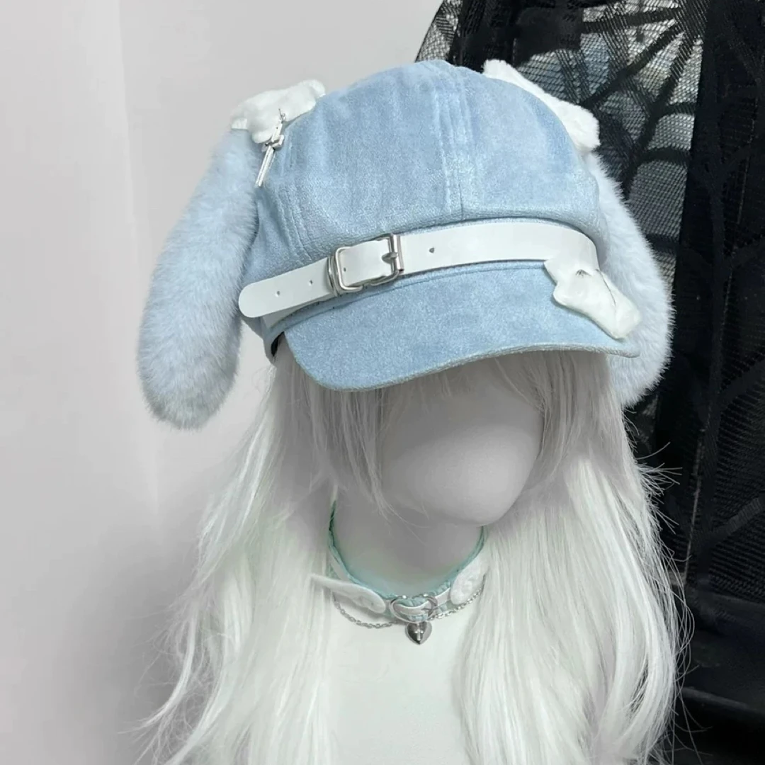 卡通八角帽女贝雷帽八角帽