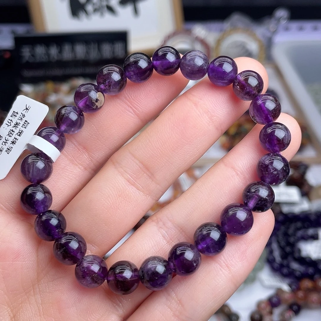 未镶嵌水晶手串天然