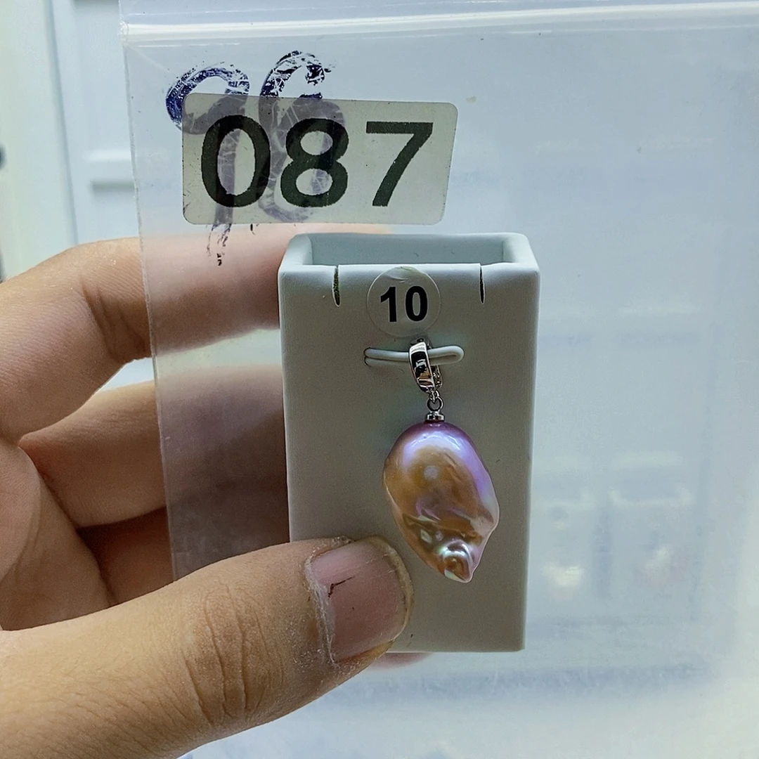 颈饰合金淡水珍珠