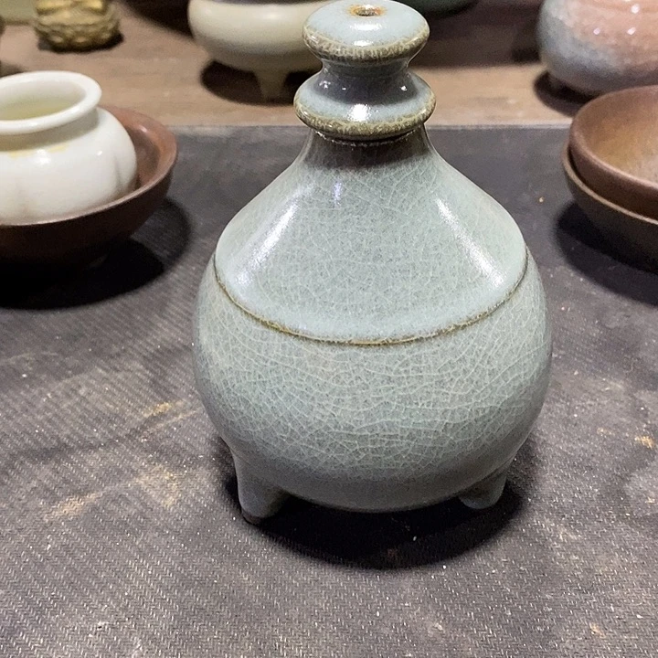 手工艺品琉璃李*龙泉青瓷龙泉青瓷龙泉紫