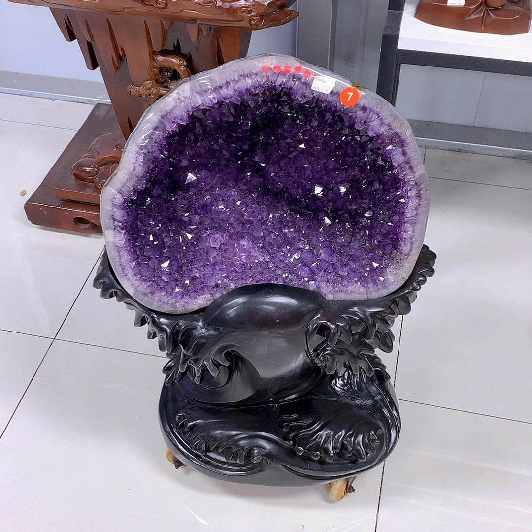 未镶嵌大型摆件（非配饰）紫晶