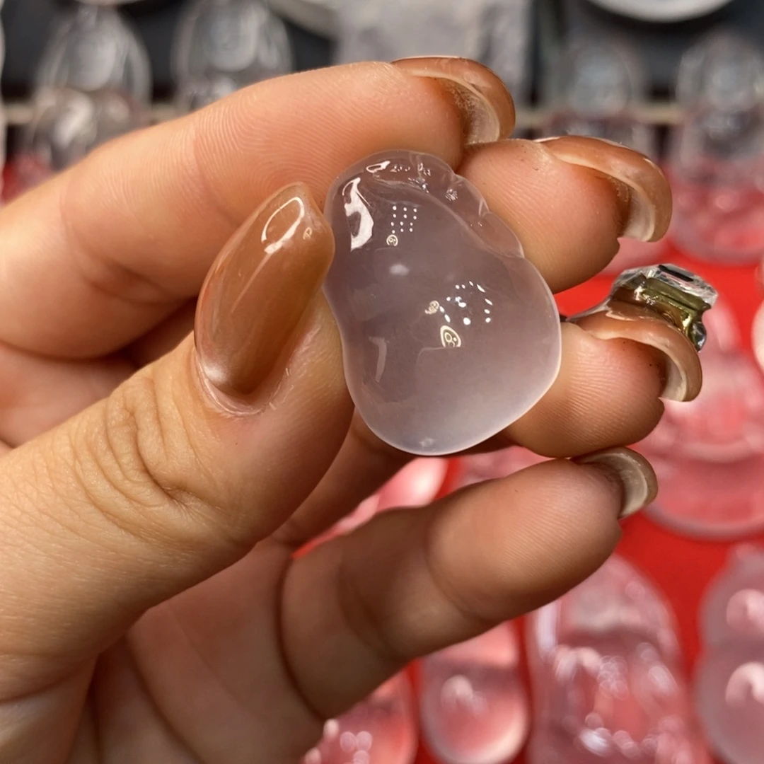 石英质玉未镶嵌吊坠