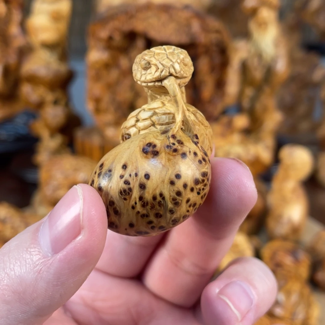 柏木（崖柏）太行崖柏精品手把件