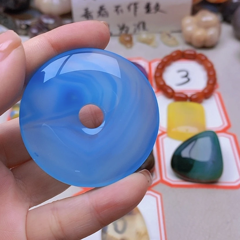 【闪购商品】未镶嵌玛瑙/玉髓珠宝半成品潇*鱼