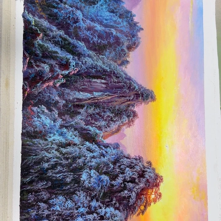 油画花花和你一起玩的