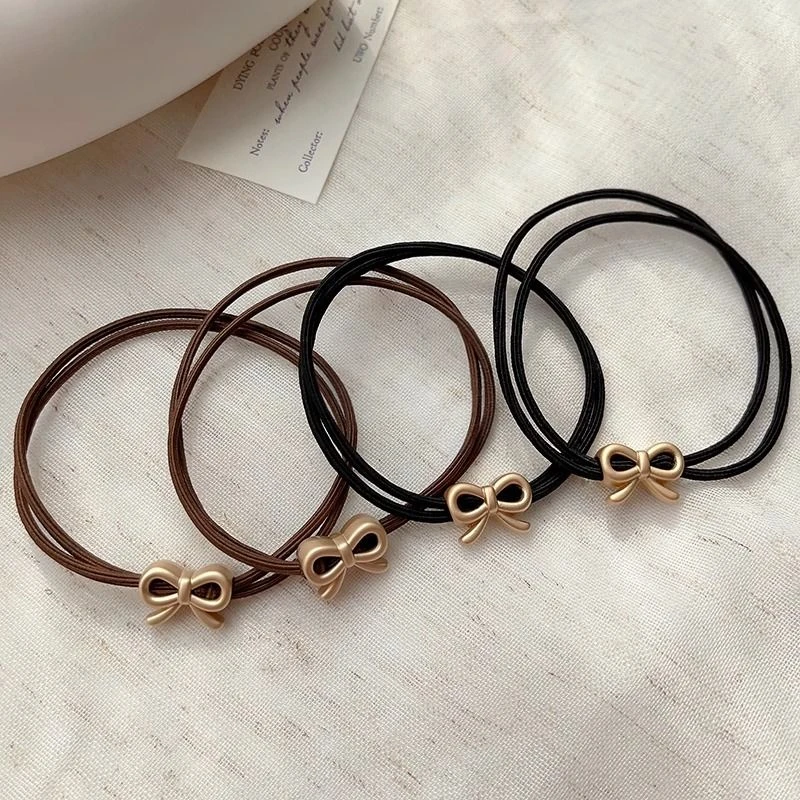 气质头绳发绳耐用高弹力百搭可爱发圈扎头绳小香风皮筋马尾女简约