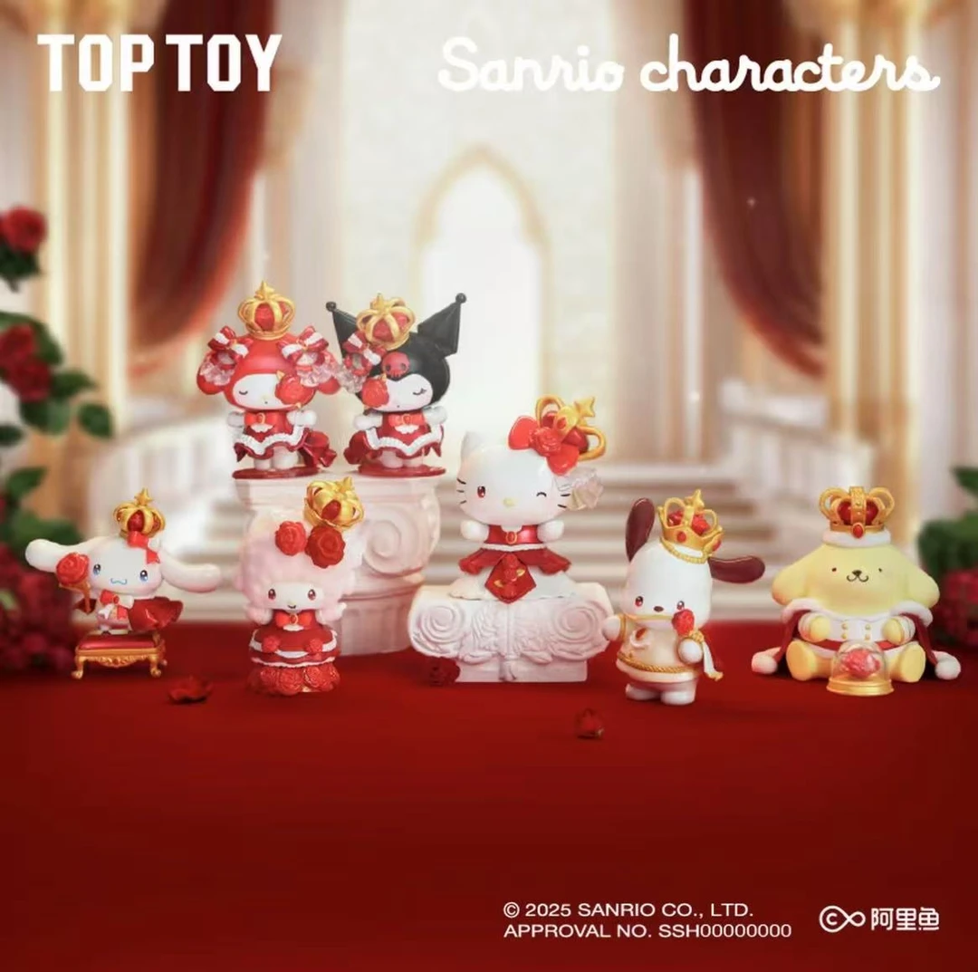 【拆盒】TOPTOY 三丽鸥家族玫瑰之夜系列手办盲盒（代拆）