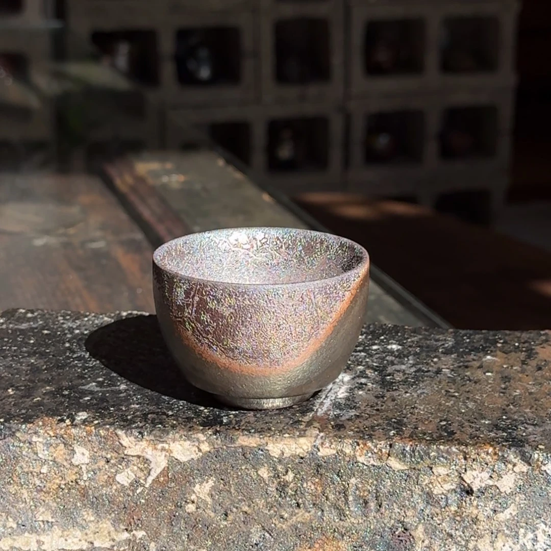 建水紫陶紫泥柴烧茶具