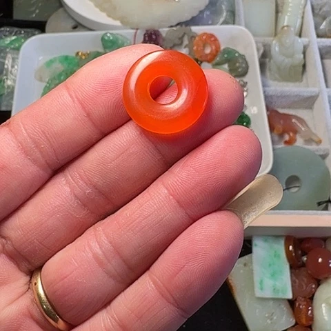 玛瑙/玉髓手链合金浙****司