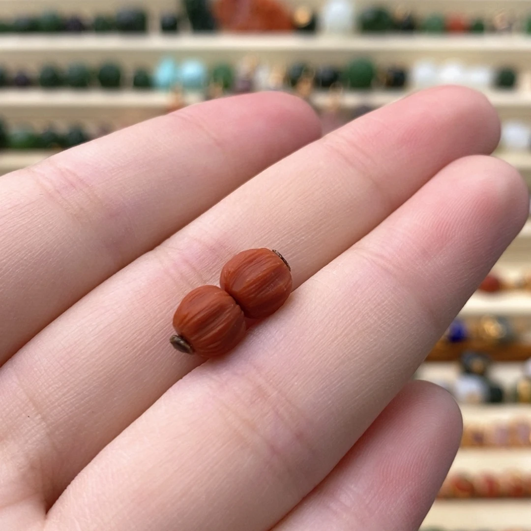 南红玛瑙未镶嵌颈饰