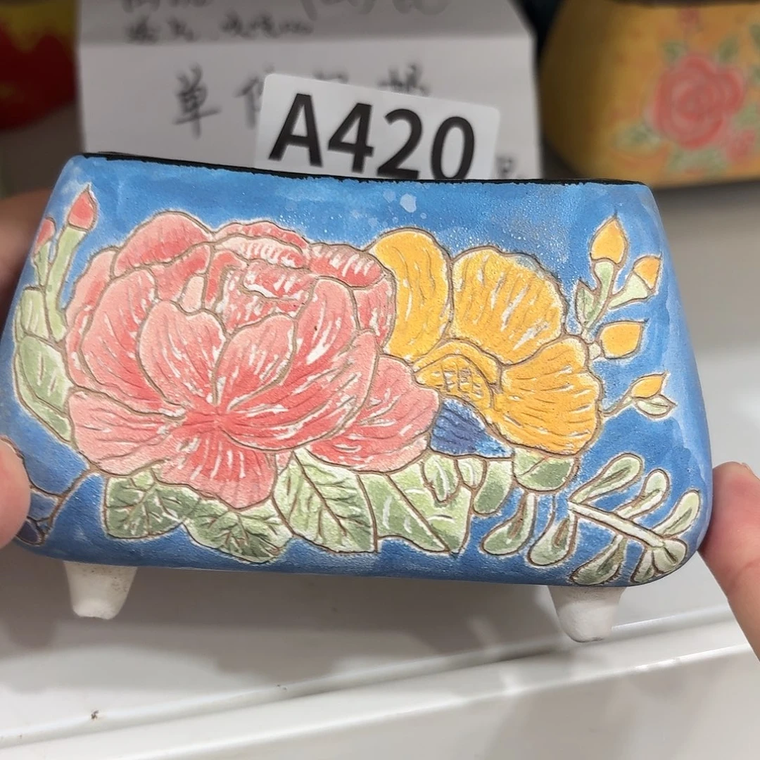 手工瑕疵多肉花盆