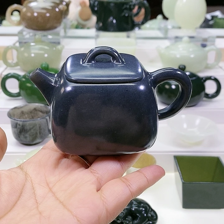 未镶嵌和田玉挂件茶壶