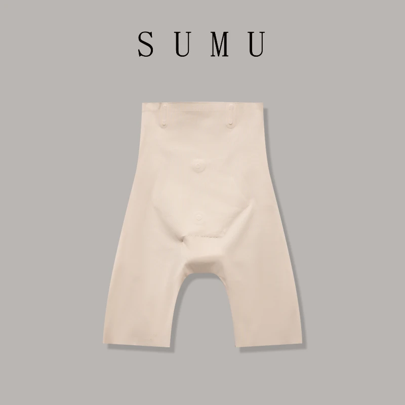 宿慕SUMU女款纯色休闲休闲裤3-6春季2025新款时尚打底裤女M000M2